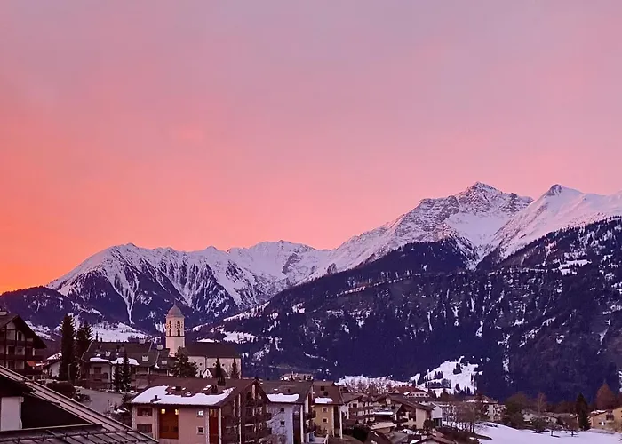 Mira Piz Signina - Wunderbare Dachwohnung Mit Blick In Berge